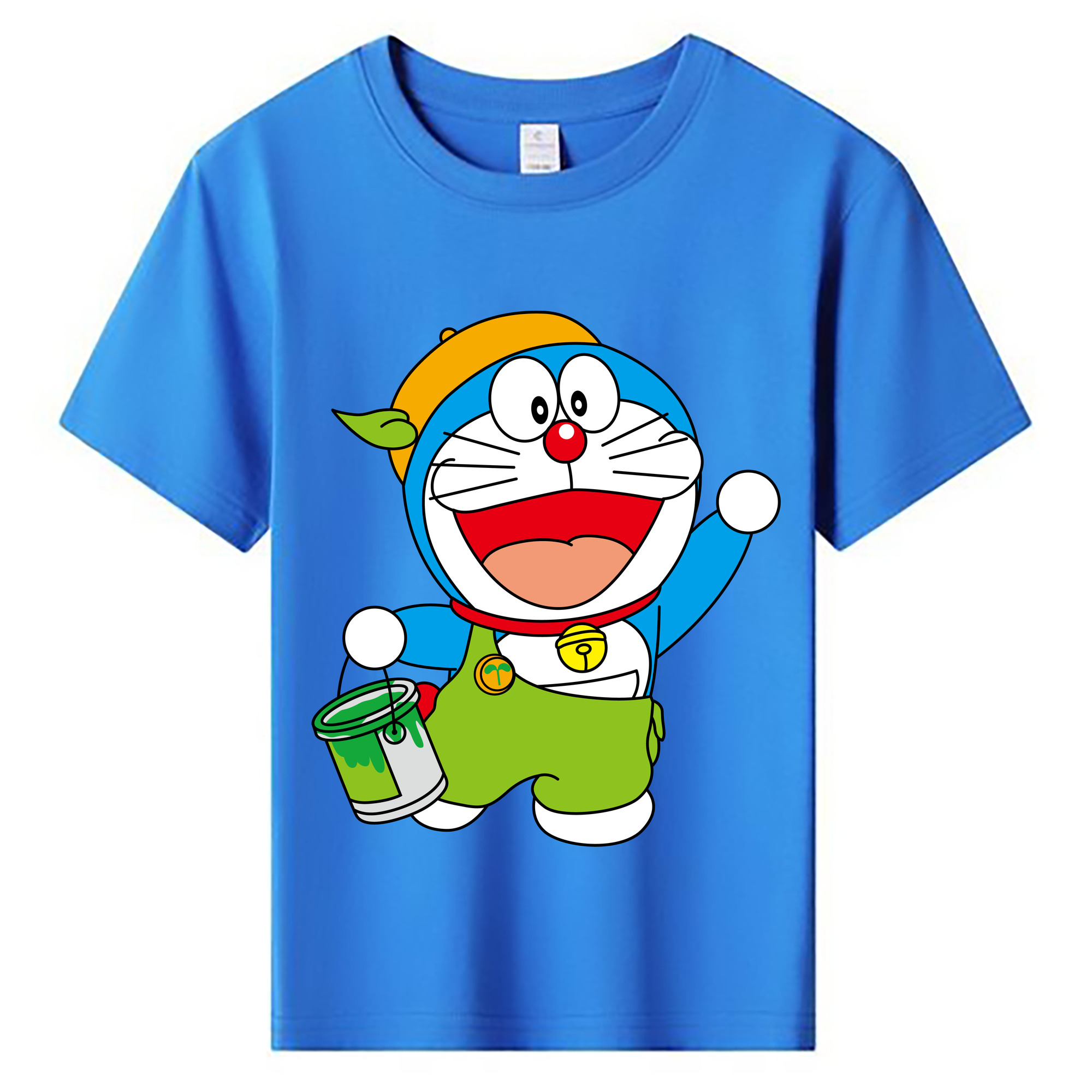 （画像用） ドラえもん Doraemon 綿100％キッズTシャツ（フロントプリント）